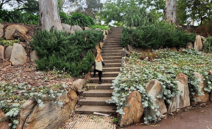 Beautiful Bonython Park in Adelaide, South Australia.