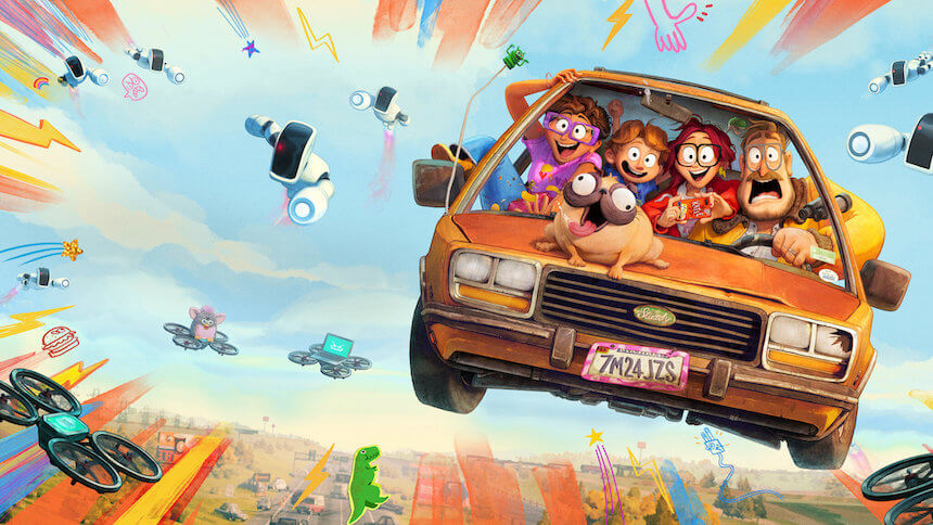 One of good movies for 8 year olds on Netflix: The Mitchells vs. the Machines (2021).